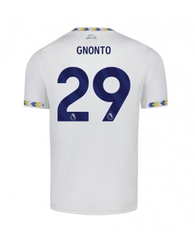 Leeds United Wilfried Gnonto #29 Maglia Gara Casa Repliche 2025-26 Maniche Corte